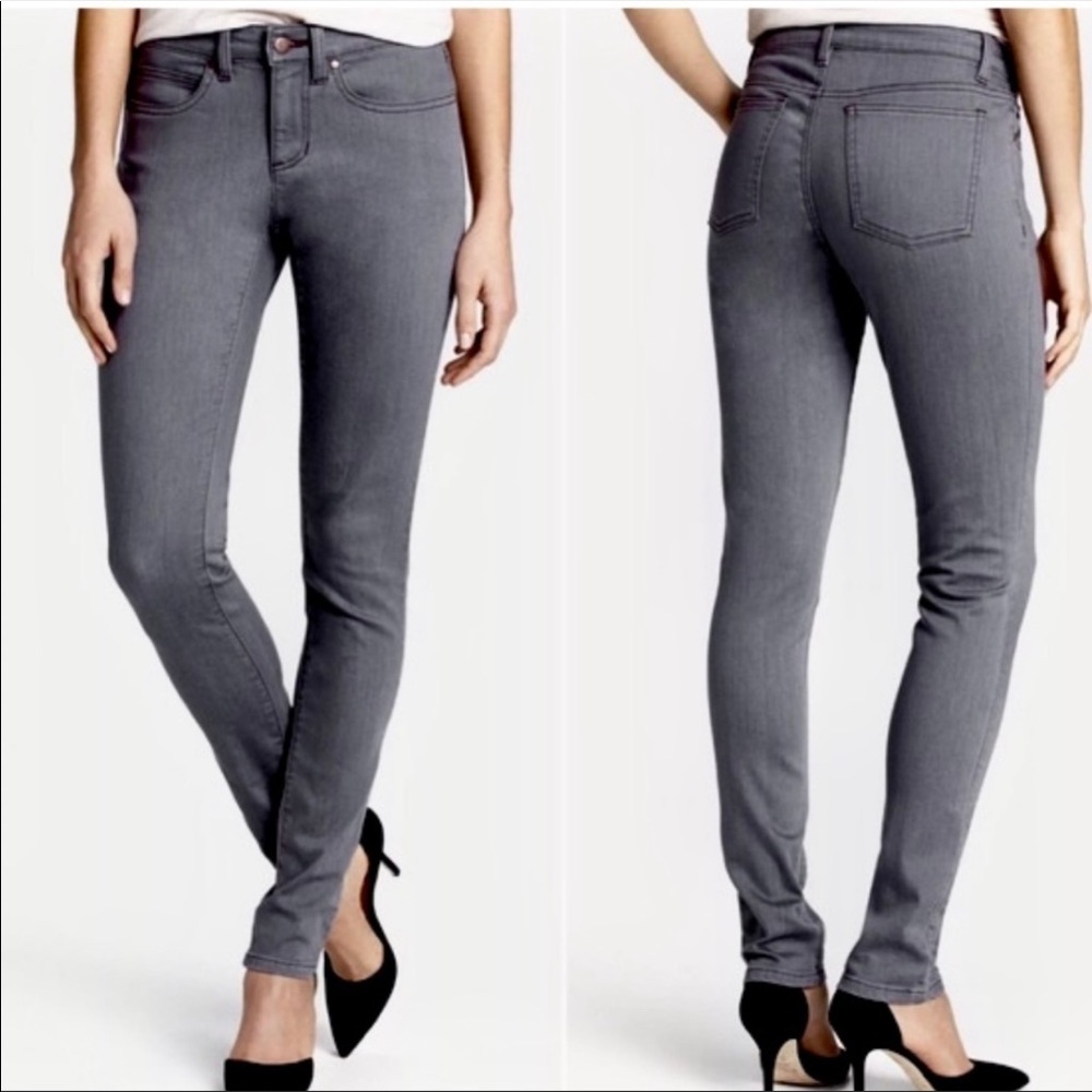 EILEEN FISHER grey skinny jean new with tags